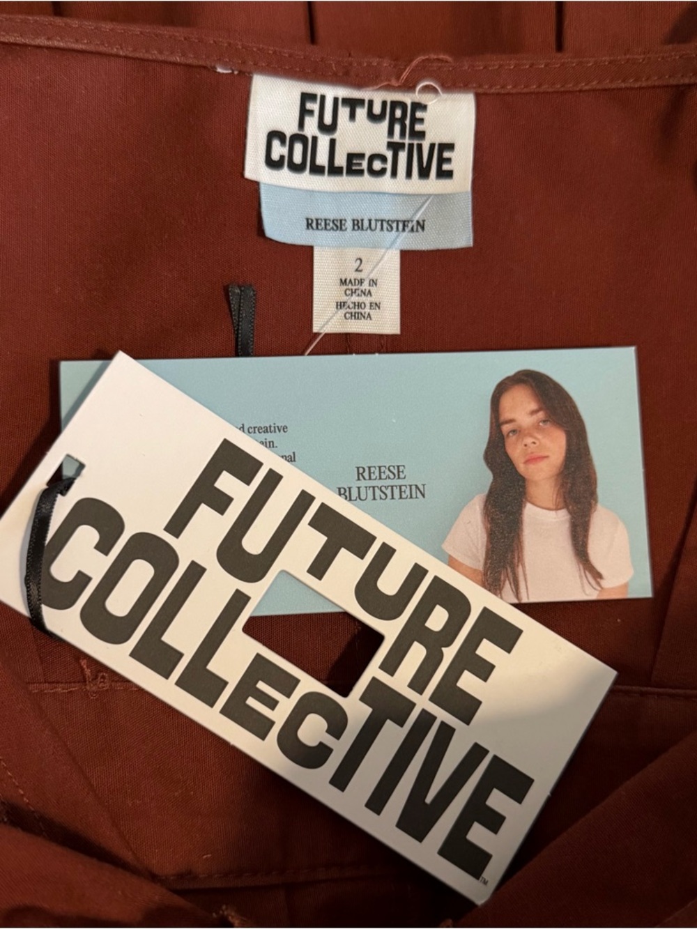 Reese Blutstein Brown Rust
Future Collective Dress - Picture 8 of 10